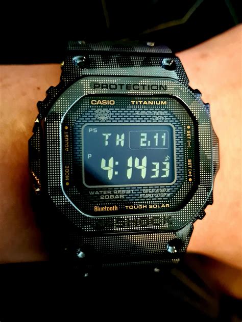 casio gmw-b5000 titanium